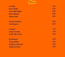 Café De La Ville Chez Garcia menu