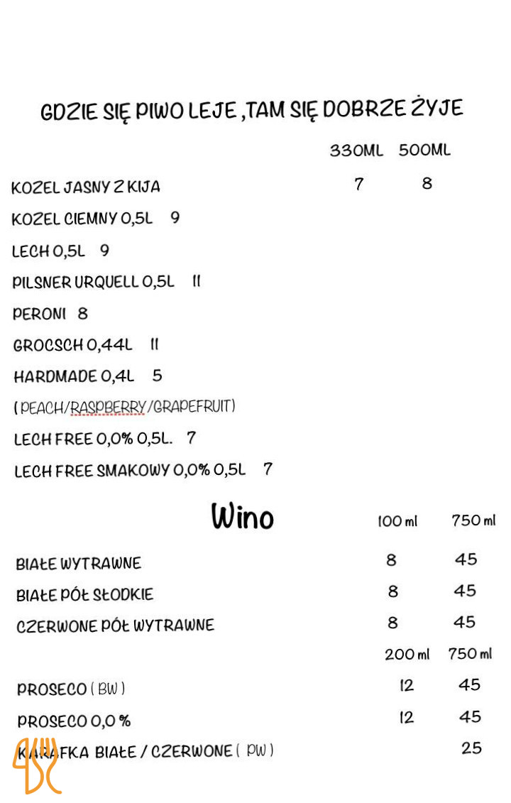 Pizzeria Villaggio Menu