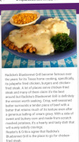 Radickes Bluebonnet Grill food