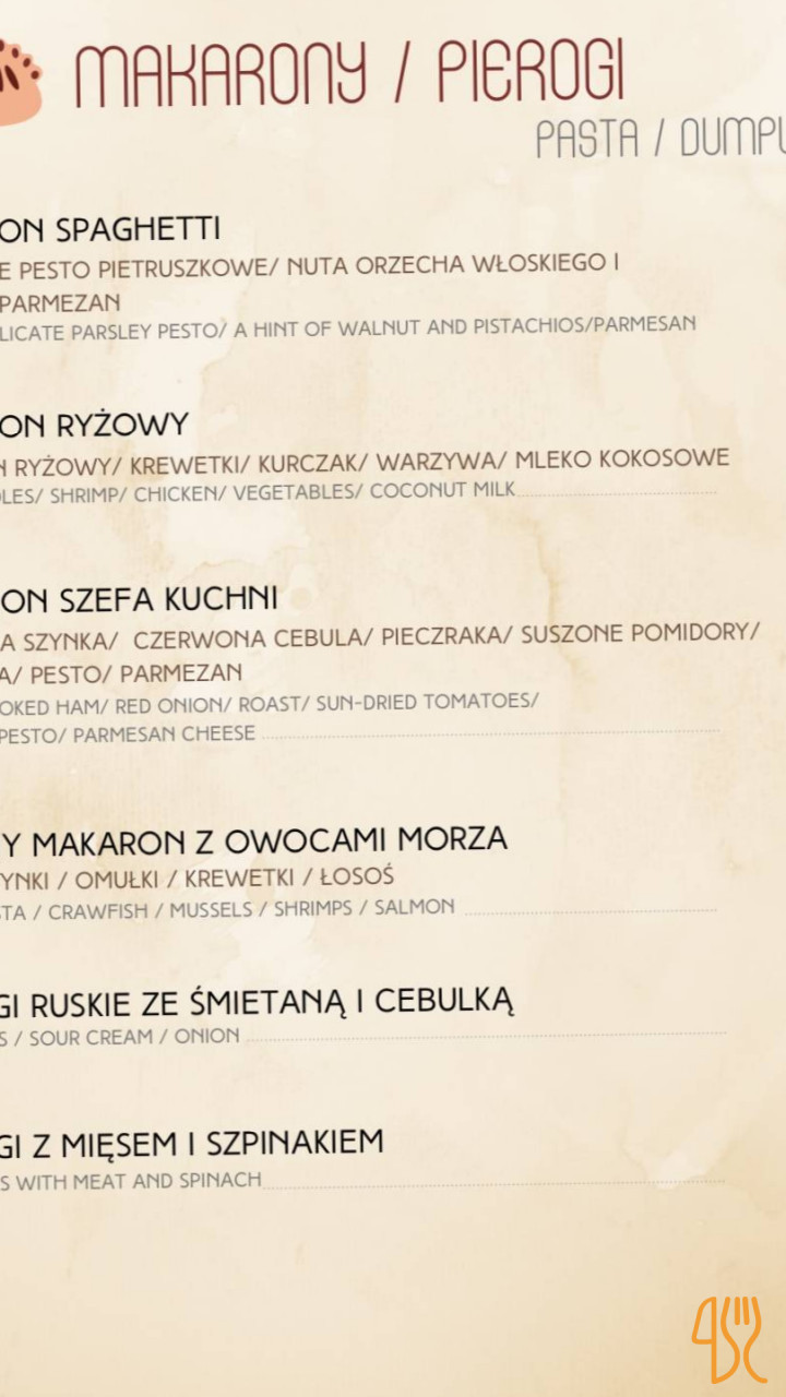 Antonio Conference Steak&grill Menu