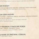 Antonio Conference Steak&grill Menu