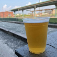 Trackside Beer Garden At Brewerie food