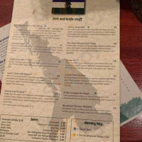 Cascadia Grill menu