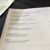 Osteria32 menu