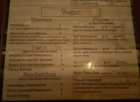 Pizza Heaven Bistro menu