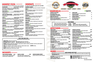 Mad Anthony Brewing Company menu