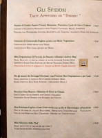 Osteria San Michele menu