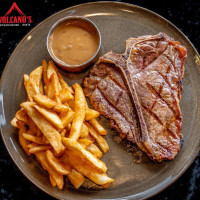 Volcano's Steakhouse food