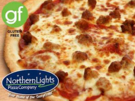 Northern Lights Pizza food