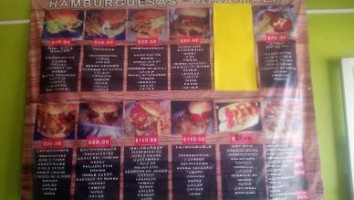 Hamburguesas DoÑa Male menu