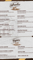 Plaza De Piedra menu