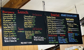 Roundhouse Deli menu