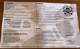 Boneyard Beer menu