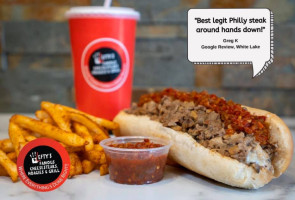 Lefty's Cheesesteaks menu