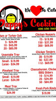 Pappy's Cookin' menu