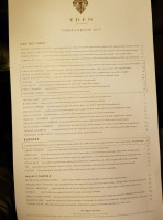 Tavern On The Brand menu