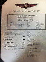 Runway Bar Restaurant menu