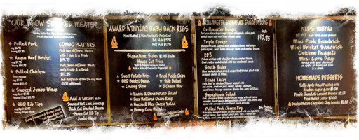 Firewater Bbq N Brew menu