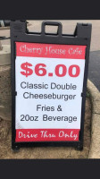 Cherry House Cafe menu