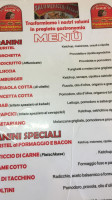 Paninoteca Antica Filanda menu