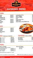 Woodys Wing House menu