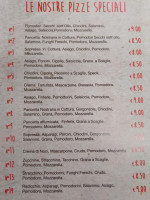 Pizzeria Pop Corn menu