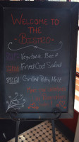 The Bistro At Seville menu