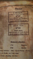 Creperie du Grand Carroi menu