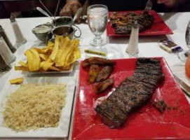 Los Ranchos Steakhouse food