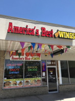 America's Best Wings food