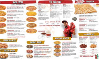 Toppers Pizza food