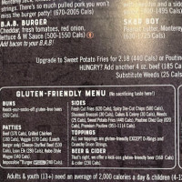 The Works Gourmet Burger Bistro menu