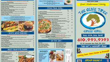 The Olive Tree Greek Grill Paoli menu