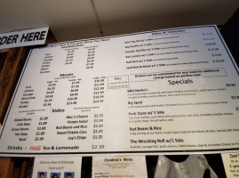 Parson's Son Bbq menu