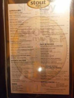 Stout menu