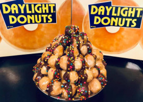 Daylight Donuts food