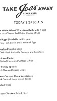 Joe's Stone Crab menu