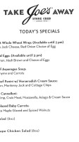 Joe's Stone Crab menu