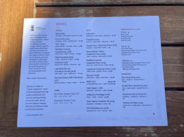 Early Mountain menu