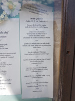 De L'auxois menu