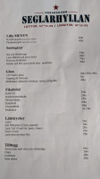 Seglarhyllan menu