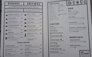 Biobaren menu