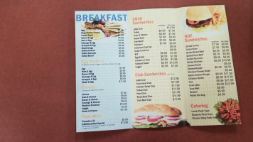 G&g Deli menu