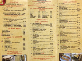 Deli Mart menu