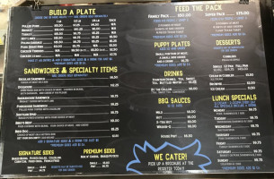 Bird Dog Bbq menu