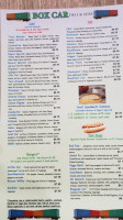 Boxcar Deli Subs menu