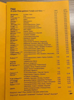 Eiscafé Pizzeria Aquila menu