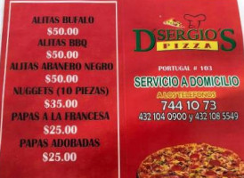 D'sergio's Pizza food