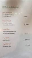 Strauss menu