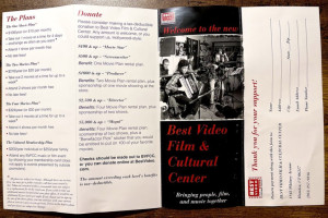 Best Video Film Cultural Center menu